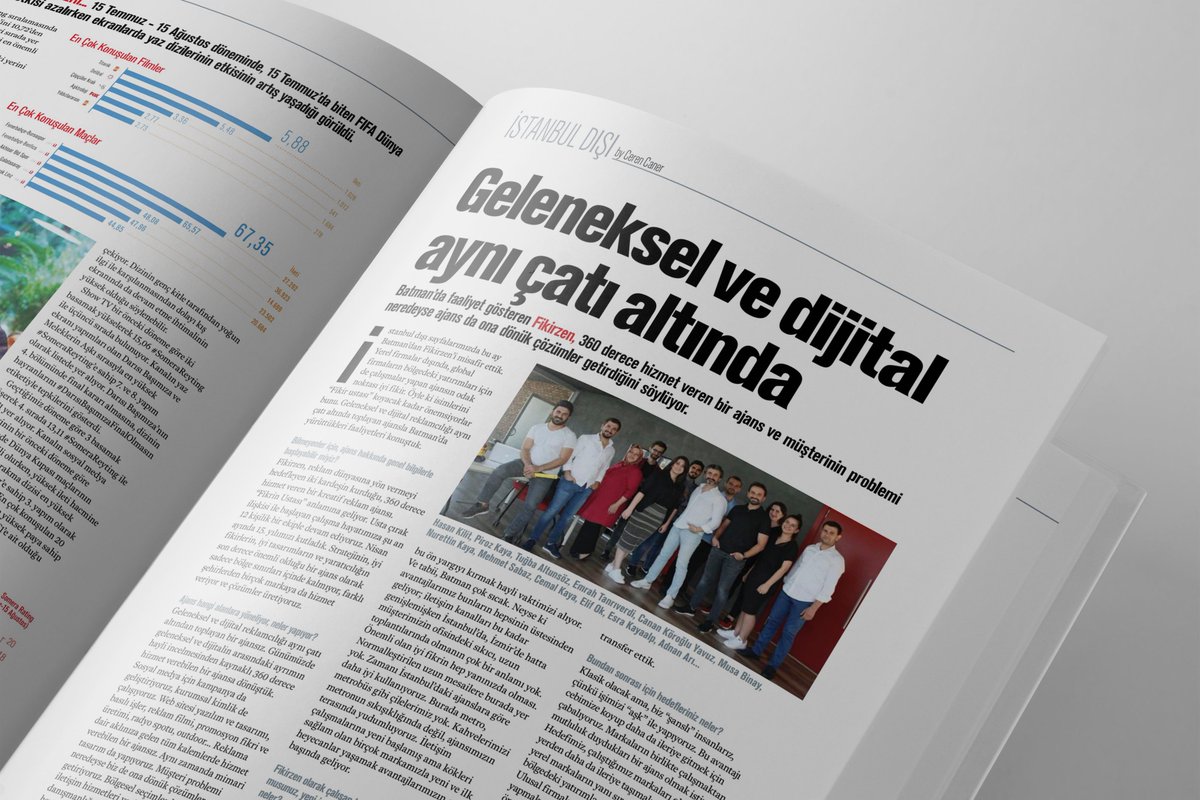 Fikirzenajans's tweet photo. Campaign Türkiye‘nin Eylül sayısında yer aldık. Son derece keyifli bir röportaj oldu. Teşekkürler. 👏👍 @campaigntr @cerencanerr #campaignturkiye
https://t.co/rlZEQEnpOg https://t.co/QScd8WxHAz