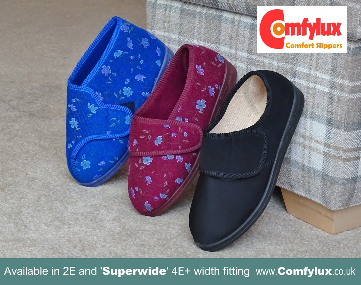 _Comfylux_'s tweet photo. @_Comfylux_ #footwear #comfortable #widefitting #slippers #Shoes #Autumn #winter #collection https://t.co/JkJgd1EFTI