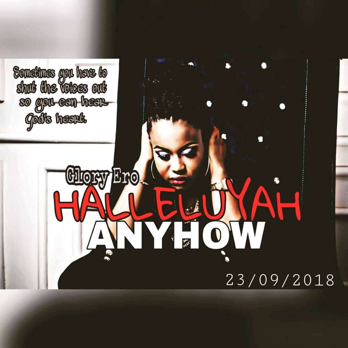 Glory_Ero's tweet photo. No matter what happens, singing Halleluyah is always the way! Halleluyah Anyhow drops on the 23rd of September. Y'all get ready!

#DroppingSoon
#HalleluyahAnyhow
#23rdSeptember2018

#WednesdayMotivation #portharcourt #EMERGE #singer #gospelmusic #Truth #brand https://t.co/GsSWe2t2zW