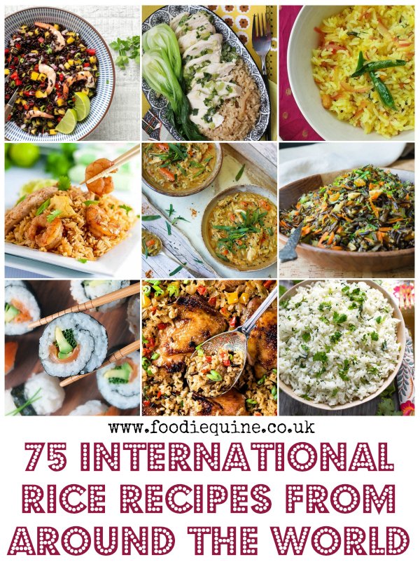 Rice Rice Baby!
Celebrate #NationalRiceWeek with a culinary journey around the world in rice. 🍚 🌍 
75 globally inspired recipes showcasing the versatility of rice from breakfast through to lunch, dinner and dessert! foodiequine.co.uk/2018/09/75-wor…
@tweetloverice #ad