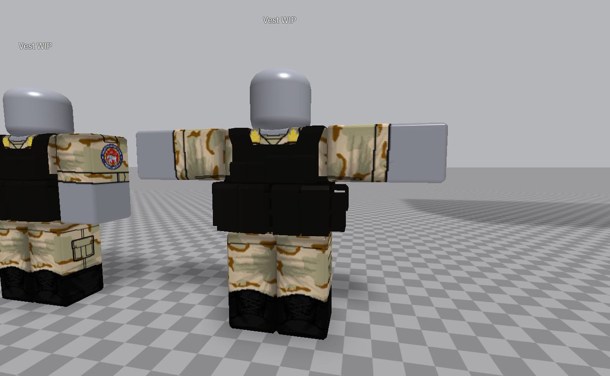 ｂｉｇ ａｒｍｙ Alpine On Twitter Vdc Tactical Vest Roblox Robloxdev Rbxdev - black military vest roblox