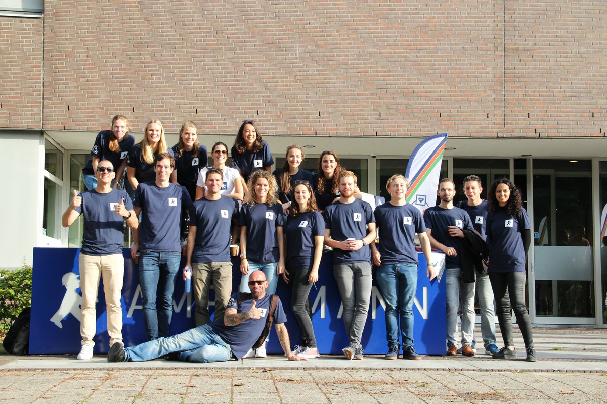 Ampelmann_HQ's tweet image. It's Walk to Work day at Ampelmann! Inspired by HSE Week, we took the environmentally-friendly route to the office this morning - and kept our Fitbits happy. #walktowork #w2w #HSE #environment