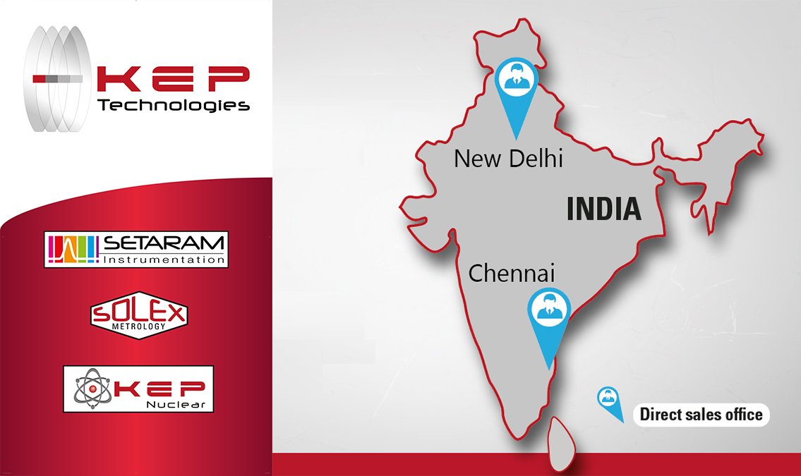 SETARAM_Lab's tweet image. Our KEP TECHNOLOGIES GROUP’s community is growing!  Delighted for our Indian colleagues-opening of 2 new offices in Delhi and Chennai! #thermalanalysis #calorimetry #gassorption #nuclearsafety #nuclearmeasurement #metrology #dimensionalmeasurement #nuclearresearch #DSC #STA #TGA