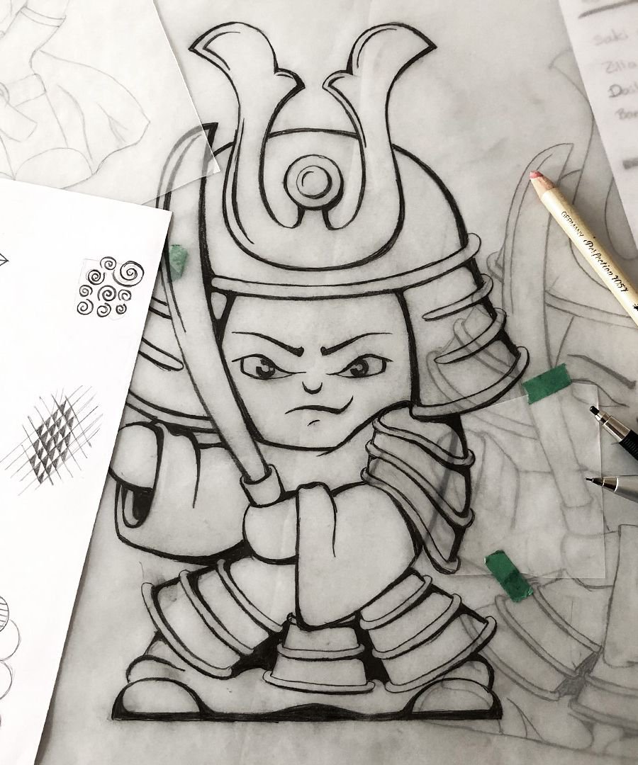 favini_en's tweet image. Meet Kin Daiki, the Japanese #Kamizumo Samurai warrior. He’s printed on 2mm #SumoFavini Black card using a @DurstTechnology flatbed UV inkjet printer. 
#durstgroup #truedigital