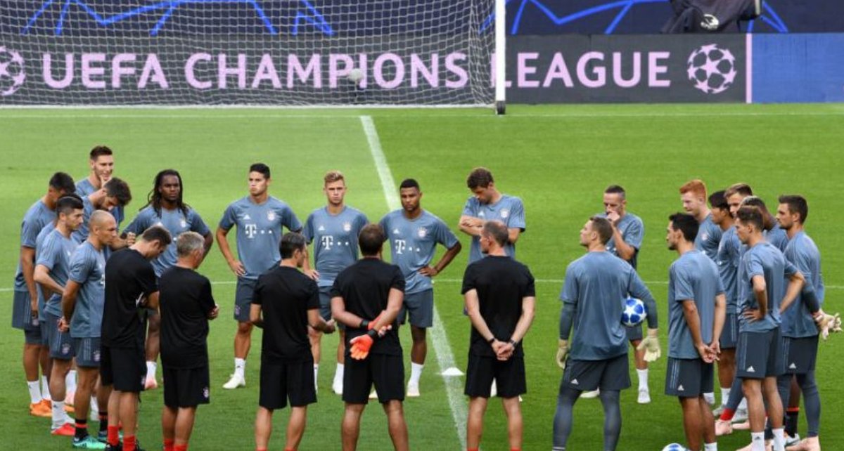 Der <a href="/FCBayern/">FC Bayern München</a> München startet heute Abend gegen SL Benfica (21 Uhr, <a href="/SkySportDE/">Sky Sport</a>) in die #ChampionsLeague. Wie stehen die Chancen auf den ganz großen Wurf? <a href="/thomas_gaber/">Thomas Gaber</a> und Ben @barthmann17 diskutieren. 

#SLBFCB #UCL 

de.sports.yahoo.com/news/pro-und-c…