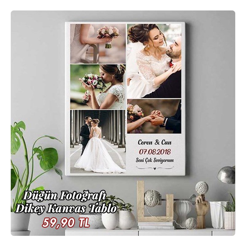 Düğün fotoğraflarınızı şık bir tabloya dönüştürmek ister misiniz? 👰🤵
👉 goo.gl/yRR3XW