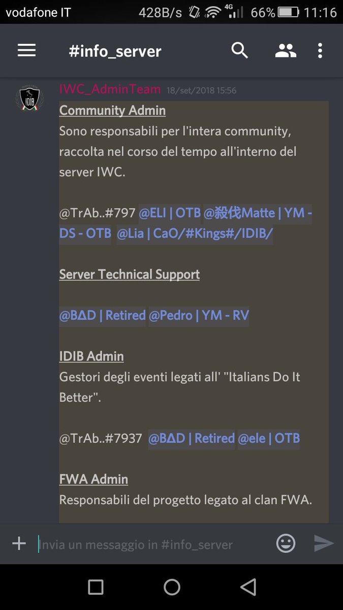 Italian War Community tweet media