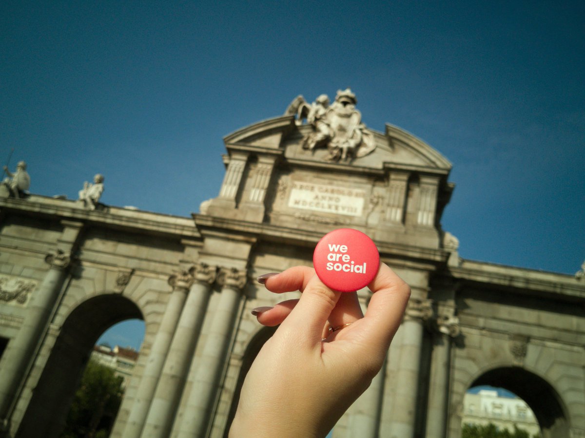 Madrid, Madrid, Madrid... aquí estamos! #WeAreSocial #WeAreMadrid #WeAreOpen