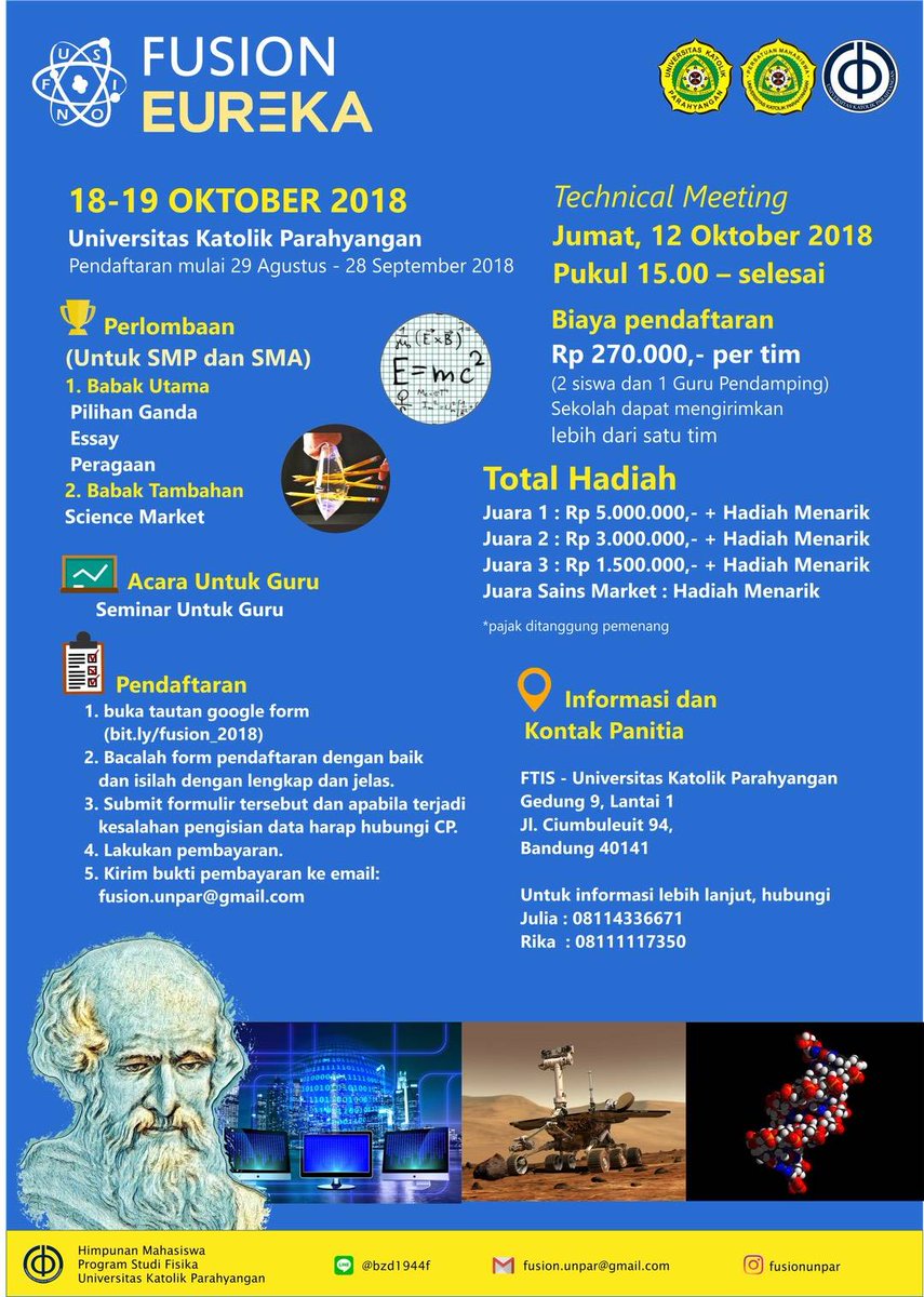 Persatuan Mahasiswa UNPAR tweet media