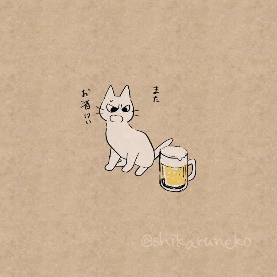 こんなネコがいたらなぁｗｗ飲んだくれのアナタを叱ってくれるネコ登場！！