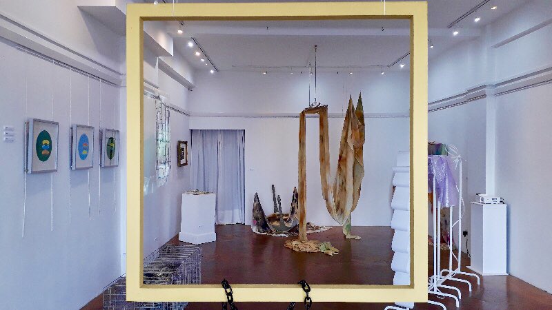 kit_forrest_'s tweet photo. .
S T O P
P R E S S 
.
A brand new exhibition of contemporary art inspired by the novels of Virginia Woolf has just opened at the @hastingsarts as part of @CoastalCurrents 
Wavelengths runs to the end of the month.
Press are invited today Wednesday 19th September 14.00-16.30 https://t.co/o0GQTvL6Ji