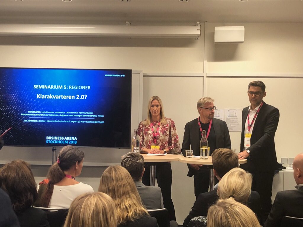 WibergAnn's tweet photo. Utvecklingen och innehållet i  Stockholms city diskuteras, trygghetsfrågor är avgörande och Jernhusens utveckling o tankar kring ett folklivsindex kan vara ett sätt att hitta framgångsfaktorer för lämpliga åtgärder säger @DMarkstrom @Jernhusen @amffastigheter @Stockholmsstad https://t.co/V5rpCZaQ6a