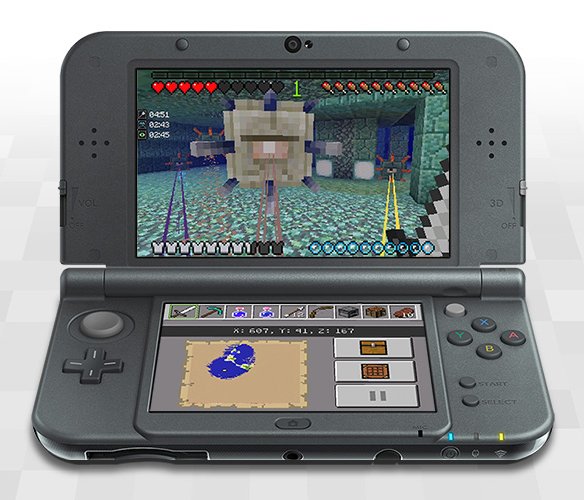 Minecraft New 3ds Owners In Europe Minecraft Is Now Available In The Eshop New 3ds Owners Worldwide A Huge Update Is Out That Features The End Polar Bears