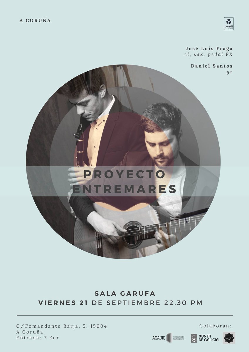 PEntremares's tweet photo. Próxima parada. A CORUÑA. Viernes 21, 22.30. En @GarufaClub . Colaboran Agadic e @Xunta. https://t.co/B4dhibY0tY