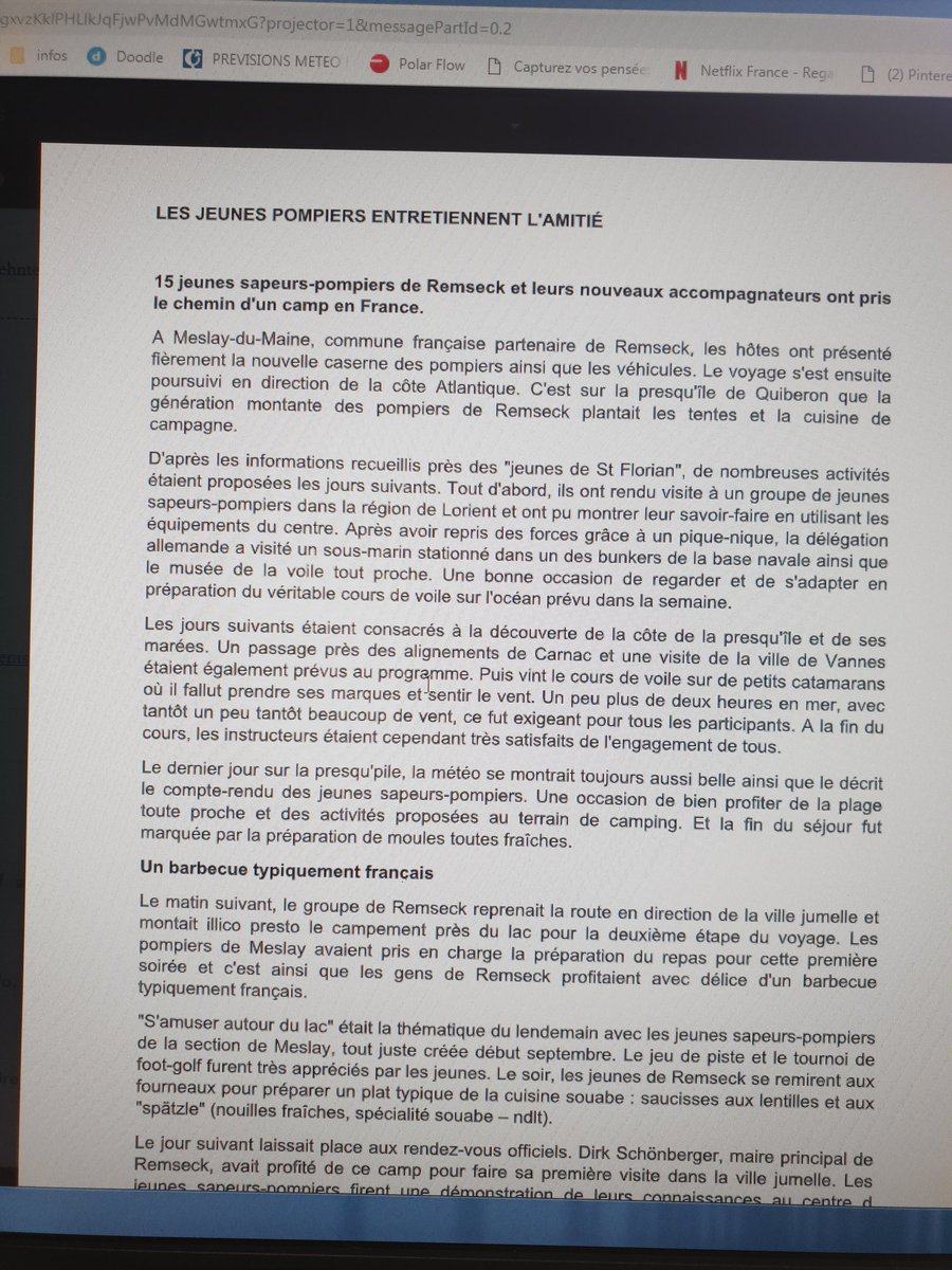 Ar No Jardin On Twitter Revue De Presse Cis Meslaydumaine Et Section Jsp Udsp53 Vaiges Meslay Ballee