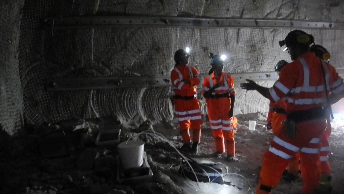 BenjaminArche15's tweet photo. Microbes and methane: sampling brine ponds 1300m underground with @TMcgenity  and the @MedSalt team. Similar to life on early mars?... https://t.co/fNoKUknMMl