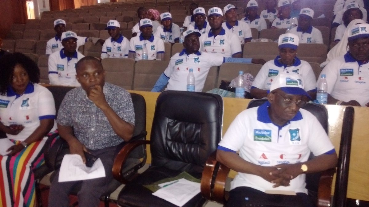 mambayyahouse's tweet photo. Director of the center, Prof. Haruna Wakili @HarunaWakili7 now giving opening remarks to kick start the capacity building workshop for youth and women in Nigeria . Collectively we can #DefeatCorruption. We must work towards a #CorruptFreeNigeria @HannatuKabir @MustaphaIsyak12 https://t.co/BjKBsyycBR