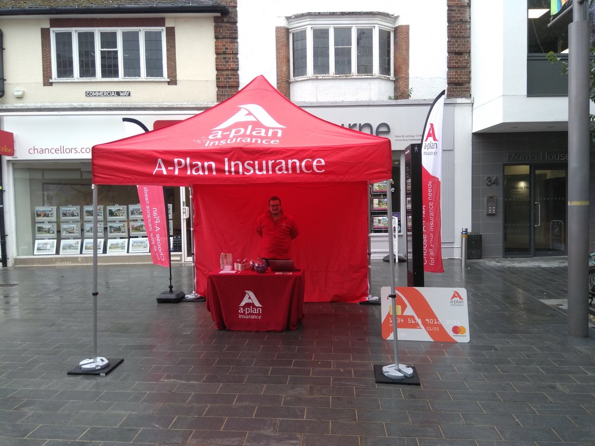 adamaccesspoint's tweet photo. If you are out and about in Woking today, or if you need to finally organise your insurance, why not head over to @WokingShopping and speak to your local experts @aplaninsurance who are promoting on Commercial Way today. They also have a fantastic prize draw of £1,000 https://t.co/gjUmDqcSdt