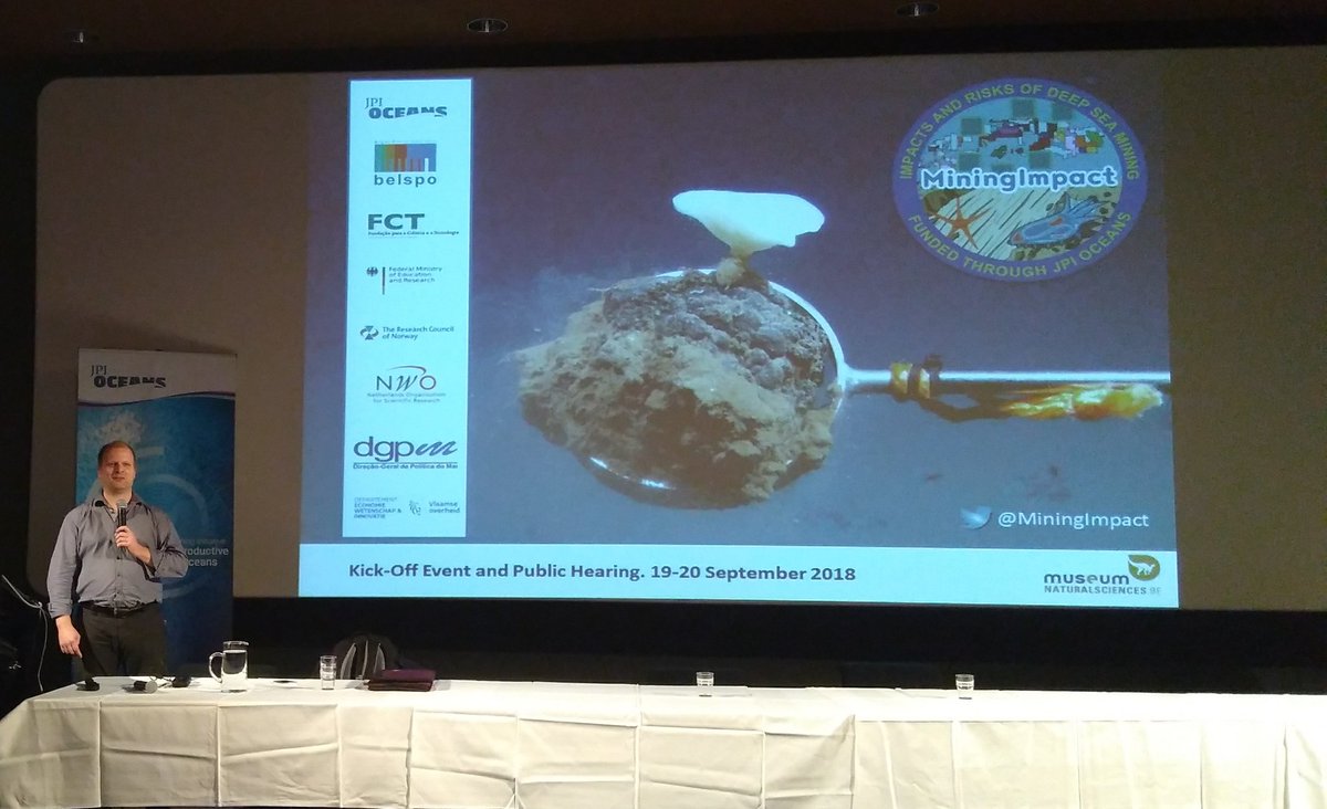 JPI Oceans (@jpioceans) on Twitter photo Very glad to kick off the MiningImpact project which will study the environmental impacts and risks of #deepseamining Follow <a href="/miningimpact/">MiningImpact</a> for updates and results. Very glad to kick off the MiningImpact project which will study the environmental impacts and risks of #deepseamining Follow <a href="/miningimpact/">MiningImpact</a> for updates and results.