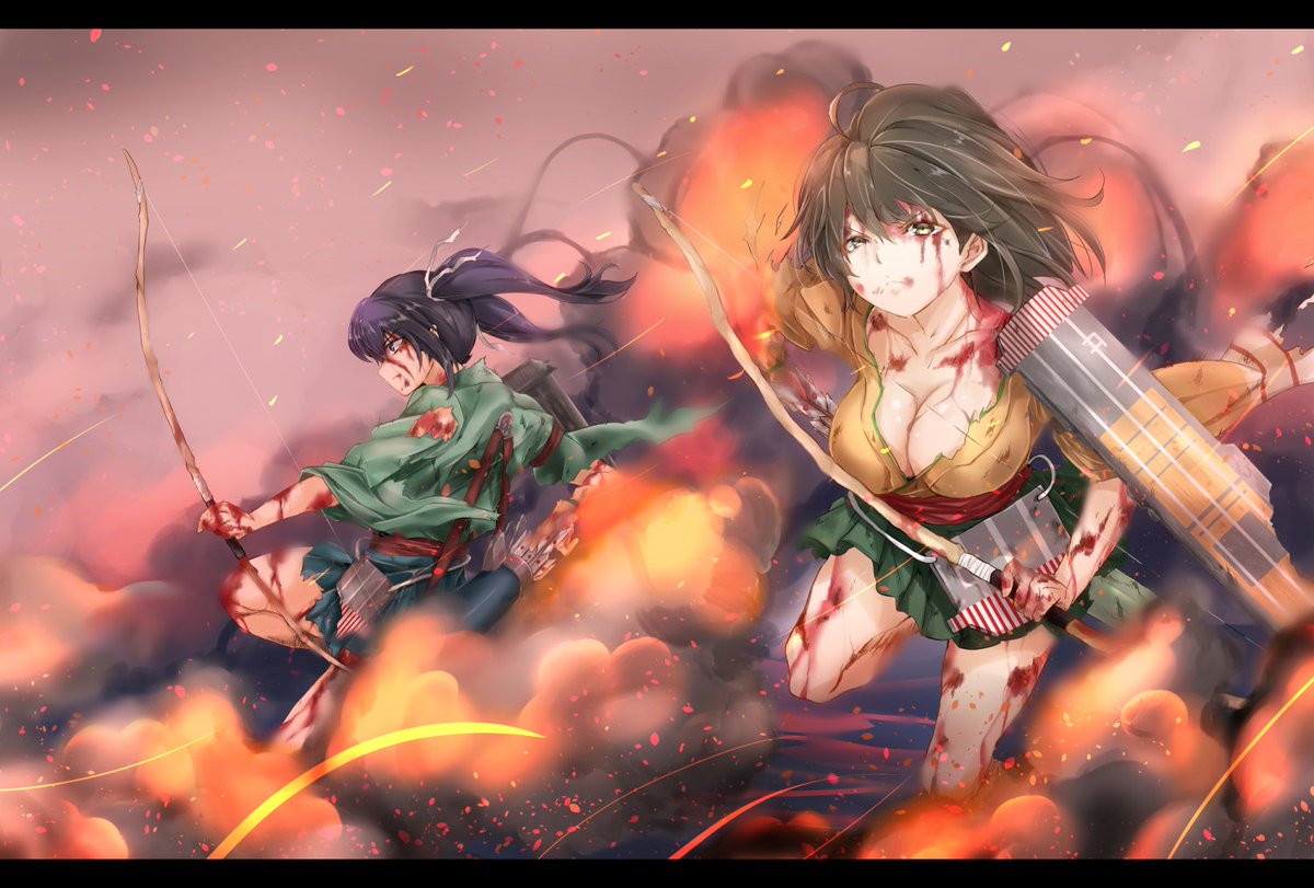 とろろ天 A Twitter 飛龍と蒼龍 ミッドウェーの死闘 ワンドロで描いた飛龍を大幅に変えていろいろ描き加えました 艦これ 飛龍 蒼龍 とろろ天 A Twitter 飛龍と蒼龍 ミッドウェーの死闘 ワンドロで描いた飛龍を大幅に変えていろいろ描き加えました 艦これ 飛龍 蒼龍