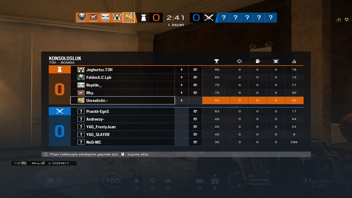 Tabwire R6Tab on Twitter "Hold Tab ingame, take a screenshot by