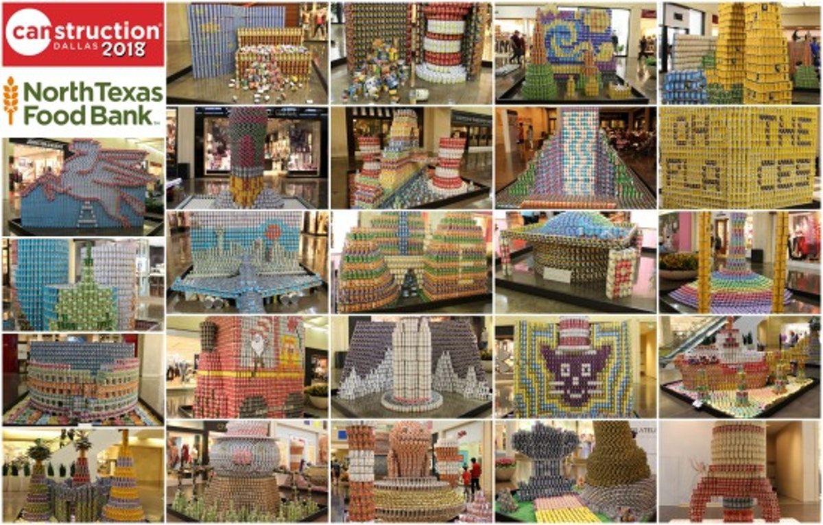 ntfb's tweet image. If you haven’t already, visit @NorthParkCenter to check out the amazing Canstructions before the weekend is over! Help us choose the People’s Choice Award by voting for your favorite team. Every $1 vote will provide three nutritious meals! @CanstructionDAL
ntfb.org/canstruction
