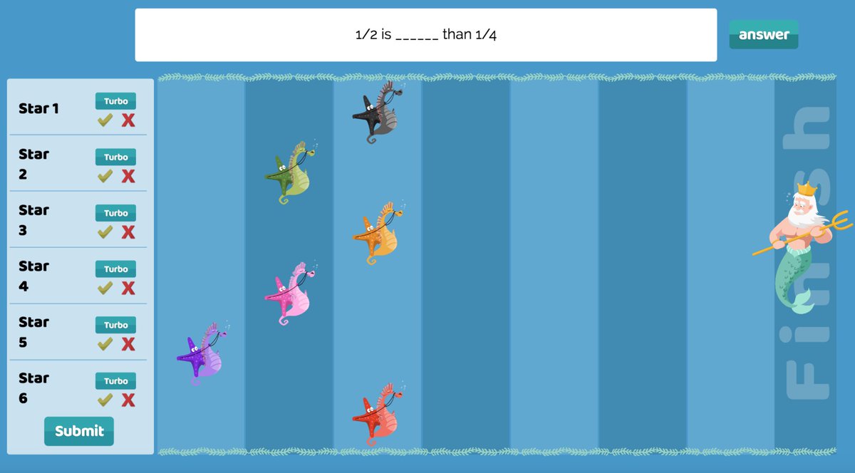#teachers! Check out our brand new game: Neptune Dash. Use your content to play with our games, all you need is a projector. Sign up for free and play today. blendedplay.com #edtechgames #edtech #classroomgames