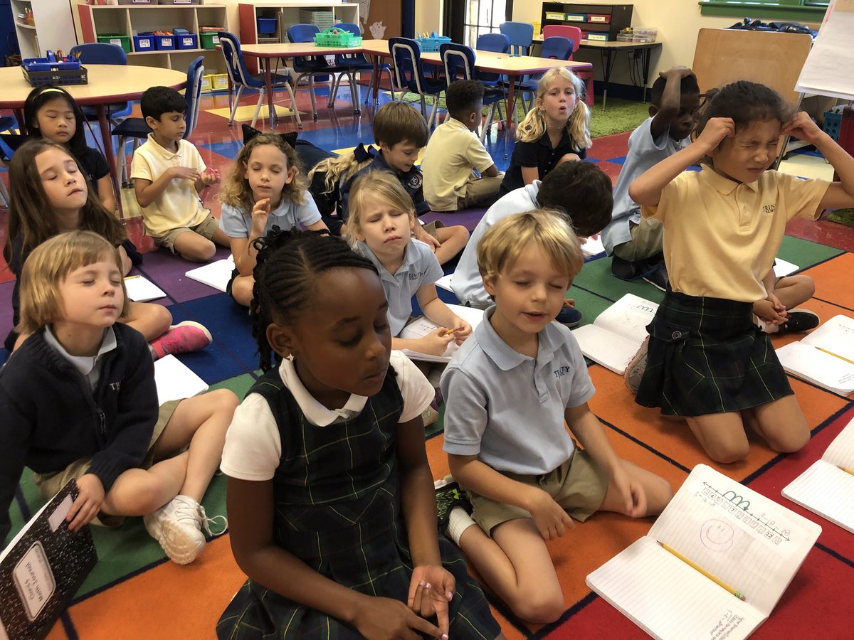 Close yours eye to see the picture in your mind. Mathematicians making sense of problems #TrinityLeans