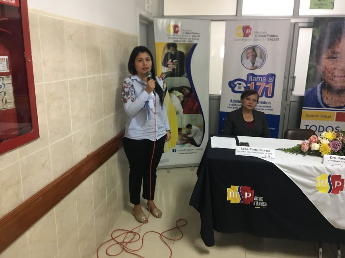 Salud_Napo's tweet photo. #Napo | “Tener disponibilidad inmediata de los servicios de salud cuando enfermamos, acceder a tratamientos médicos y ser atendidos de urgencia, son los pilares básicos de nuestro sistema de salud; tenemos un equipo comprometido en la Dirección Distrital 15D02” #SaludParaNapo https://t.co/4a3lQEhOHs