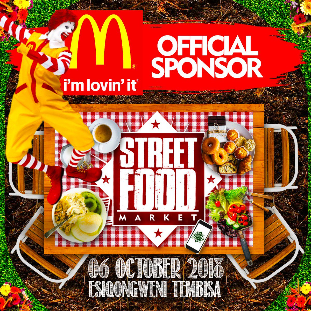 sfm_food's tweet photo. For the first time ever, the #1 fast food company in the world sponsors a social event. One of the biggest food market in Tembisa @sfm_food. We are proud to be the very first to host @McDonalds_SA in the hood and welcome them to the #SFM family as one of our official sponsors. https://t.co/aHeLqqU5G0