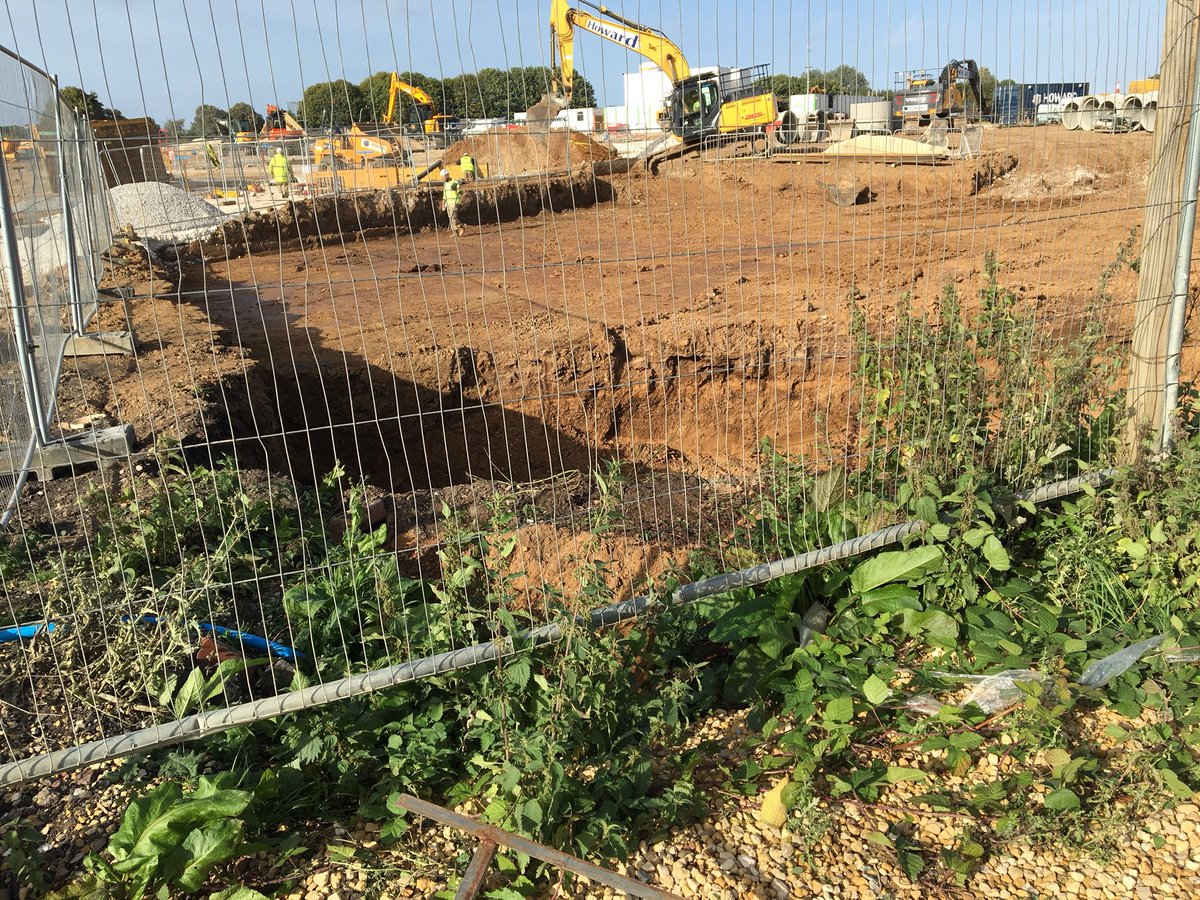 A massive 20foot deep hole on the #GermanyBeck <a href="/PersimmonHomes/">persimmonhomes</a> site and not one ‘danger’ or ‘excavation’ sign! And the local school are doing a treasure hunt right past it!! <a href="/H_S_E/">Health and Safety Executive</a> <a href="/helpsavefulford/">Help Save Fulford</a> <a href="/homes_persimmon/">Crap Persimmon Homes</a> #york <a href="/york/">ahhhhh</a>