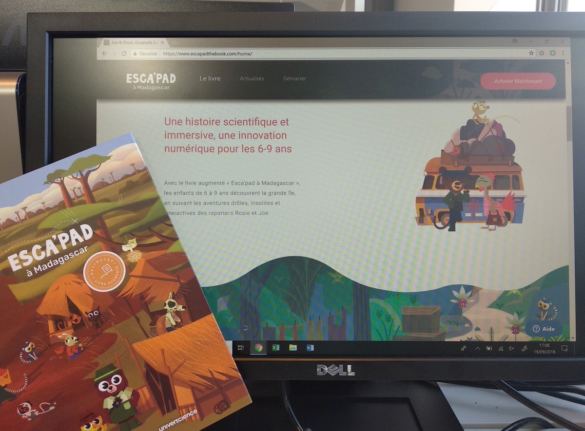 Heureux de vous présenter notre nouveau site internet : nouveau design et achat en ligne. escapadthebook.com tarif exclusif 20€ livraison offerte !
//
Glad to present our new website: new design and online purchase! escapadthebook.com special price 20€ free delivery!