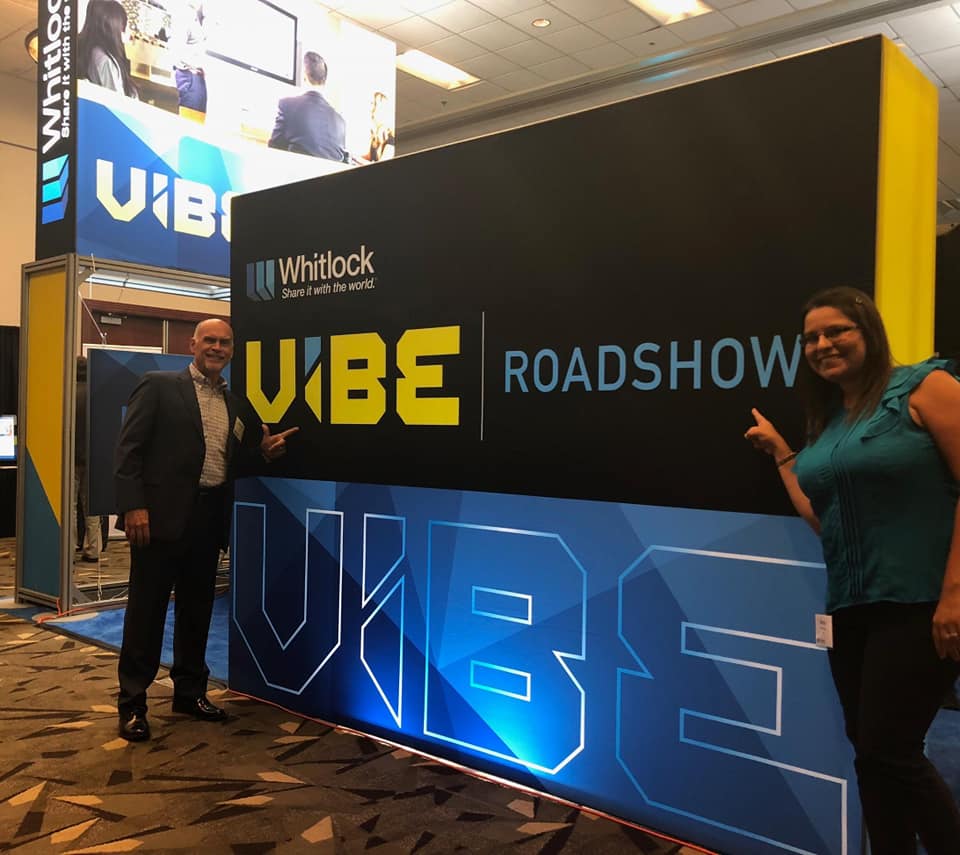 SharpBusinessUS's tweet photo. Join Betty Berngard, Dave Arnott and Mark Julian of the #NEC team at the #VIBE Roadshow in Durham, NC today from 9am-3pm! Come out to network, exchange ideas and check out the latest tech and tools for video collaboration. #WhitlockVIBE https://t.co/9dlsXnAebr https://t.co/i47wOBJnUh