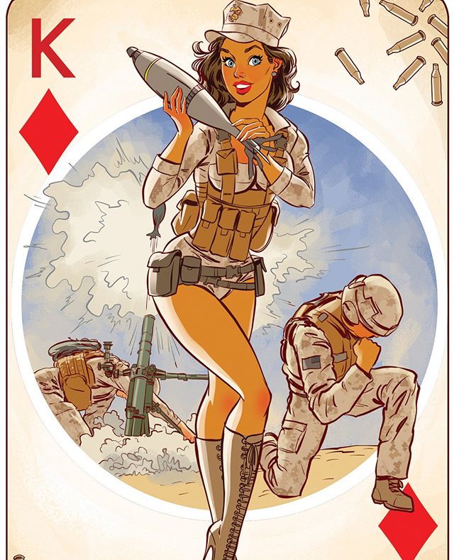 tarrusov's tweet photo. I did a lot of drawings for that cool project on Kickstarter! Check it out! Just type in google UsMilPin @usmilpin
https://t.co/7oVBXUGgI1
#armypinup #usmilitary #militarypinup https://t.co/1NgYlADYNr https://t.co/XBs2xmnlFV