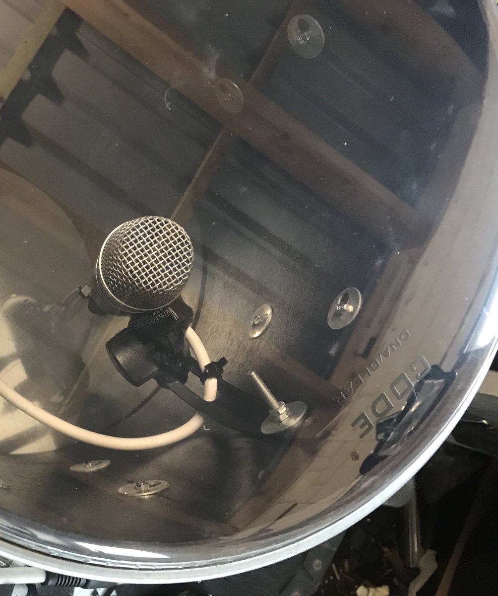 MattBlakout's tweet photo. New heads! Let the drum sing! @CodeDrumHeads #dnaclear #usethebest https://t.co/g0XDWEauqD