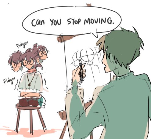 its my dumb artist ocs at it again 
