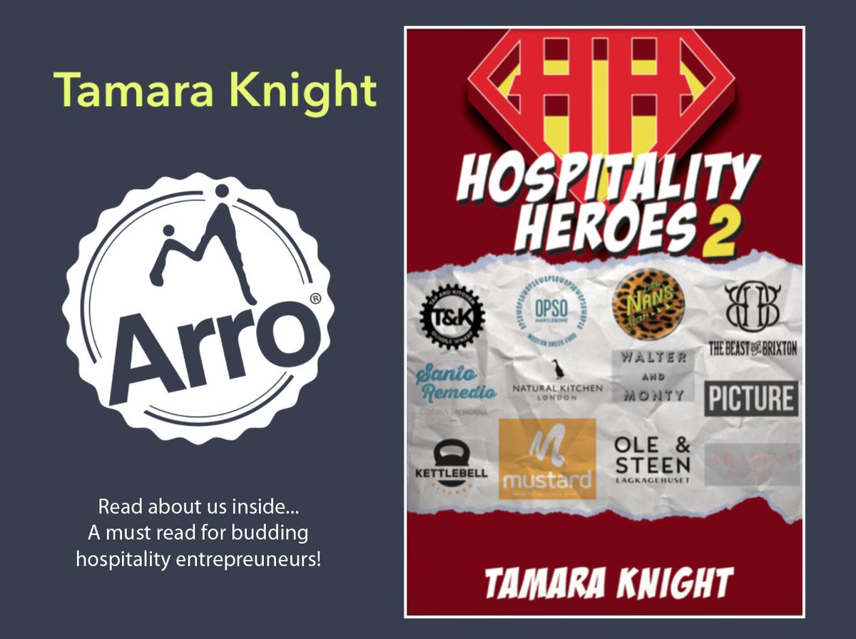 Arro_Coffee's tweet photo. @Arro_Coffee's secrets have been featured by @TamaravKnight1 in her book "Hospitality Heroes 2"- 100 business owners revealing their best insights to aspiring entrepreneurs in the hospitality industry! 
Now available on Amazon https://t.co/Fbjmv9hm6y https://t.co/lXXTyh4uHQ