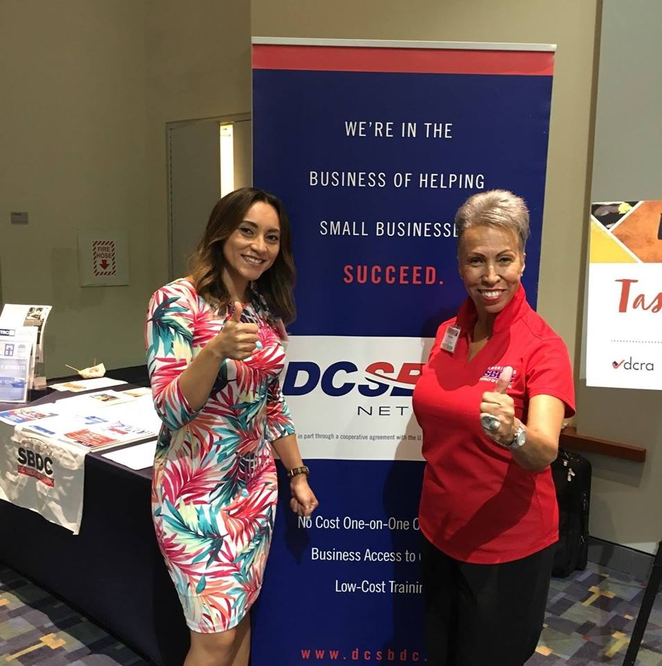 DCSBDC's tweet photo. Connecting with our partners the @dcra DC Small Business Resource Center #EntreeDC https://t.co/gw8eNBwa6T