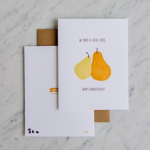 FarmwoodPress's tweet photo. The perfect fall vibe and reason to celebrate! What anniversary are you celebrating?! This card is available on our site. Link in profile. https://t.co/PzULDrKgwj https://t.co/t8bydGQFm5