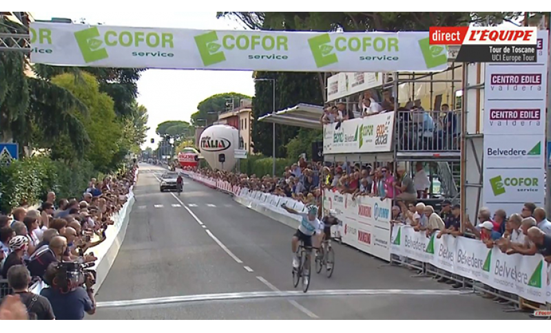 shalafi81's tweet photo. E' tornato. Carico a pallettoni. Agostoni e ora il Toscana, il messaggio di Gianni #Moscon è chiaro: a #Innsbruck bisognerà fare i conti con lui, col trattore della Val di Non. Forza @GianniMoscon @solowattaggio #UCI @davidecassani https://t.co/Tbf83CiJum