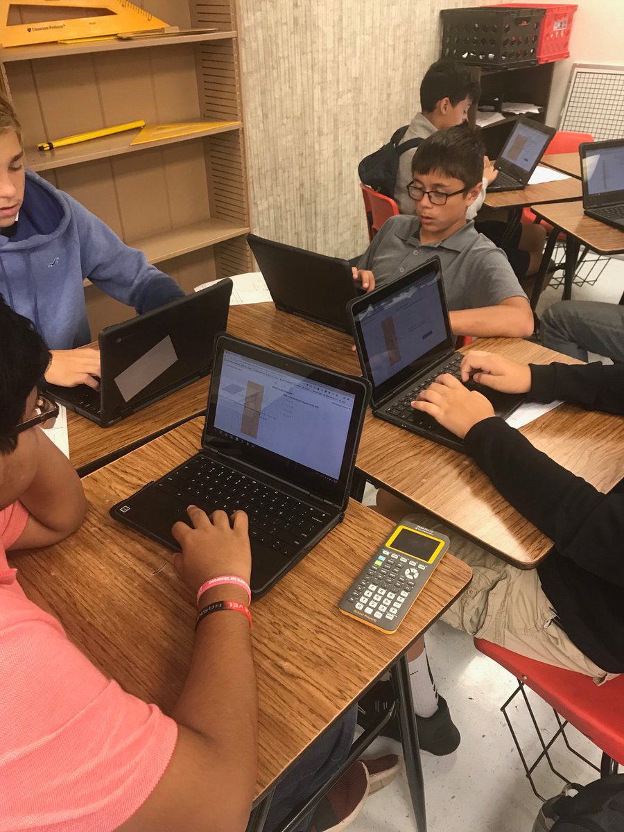 Coach_LJP's tweet photo. Exploring domain and range using @Desmos. #takingcontrolofourlearning #iamwfisd #betheone @Kuhrteous @taleighamurray @Smacunningham https://t.co/k2T4hUPeW1