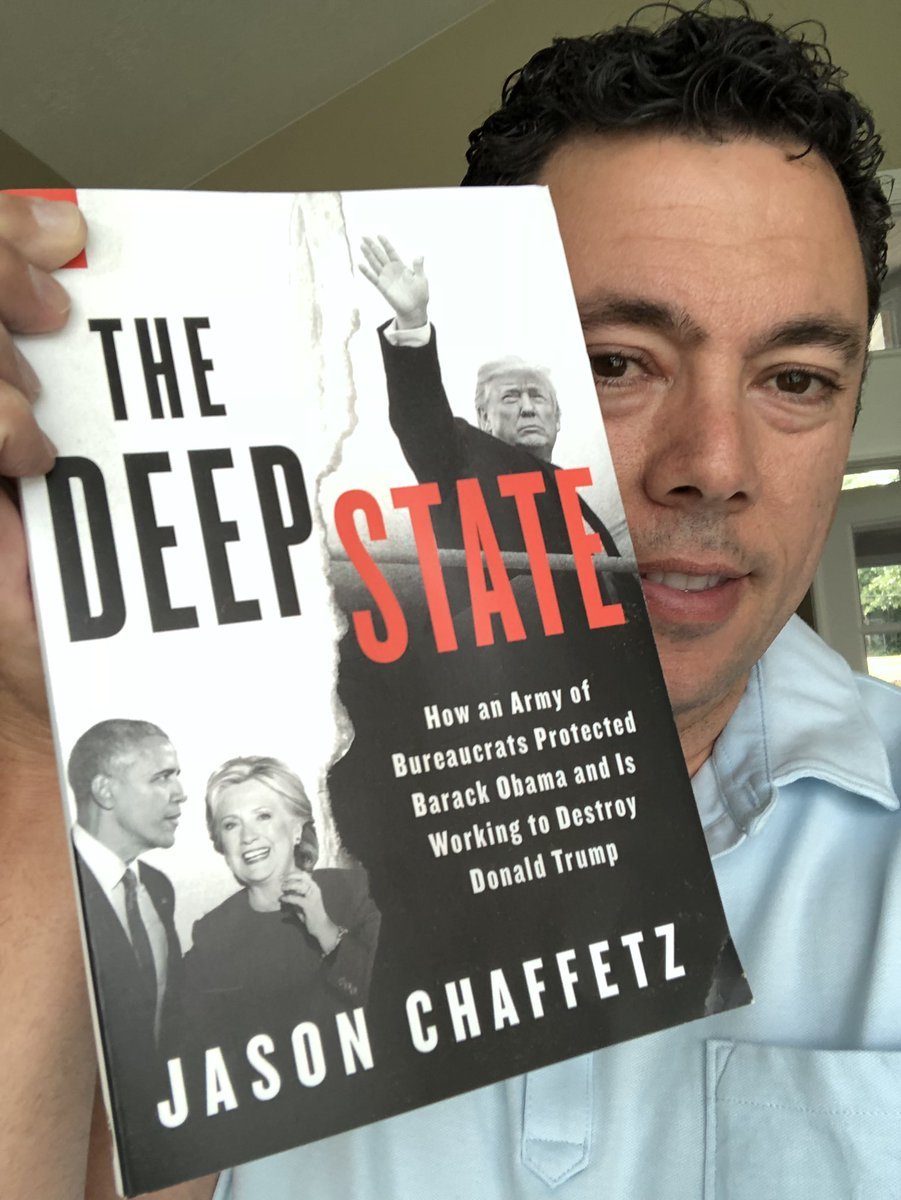 Kermit_Progress's tweet image. Just makes you ANGRY to think of how the #DeepState protects itself !!

#JasonChaffetz's new book reveals some TROUBLING "NON-Actions" by Attorney General #JeffSessions

"The Deep State: How an Army of Bureaucrats Protected Barack Obama and Is Working to Destroy the Trump Agenda"