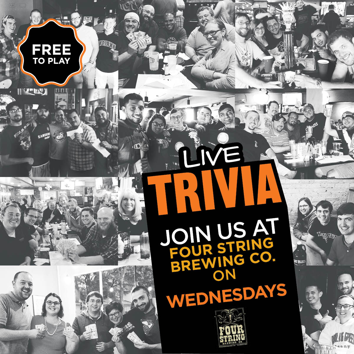 Test your trivia skills at the Grandview taproom tonight! Games start at 7pm and 8pm and we've got great prizes lined up for the winners. Happy hour starts at 4. facebook.com/events/4219606… #ingrandview