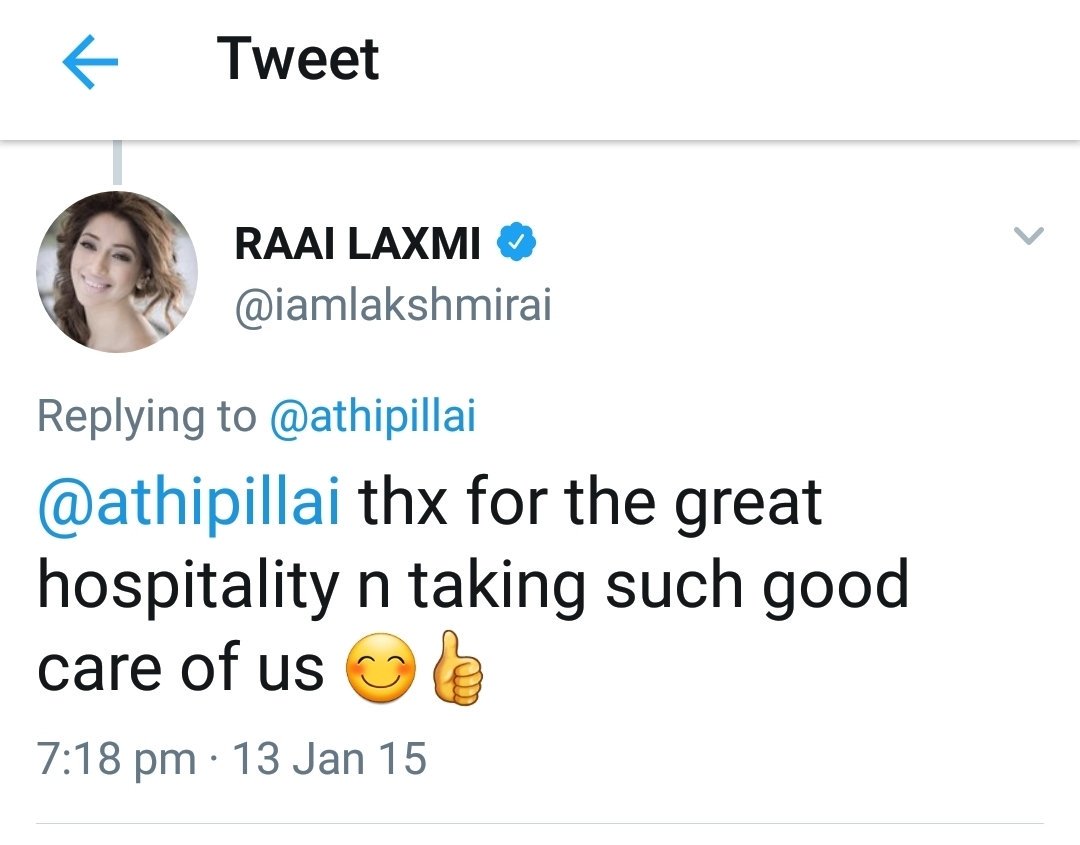 athipillai's tweet photo. @iamlakshmirai something which i will cherish forever! #railakshmifan https://t.co/awJ6o4QMM9