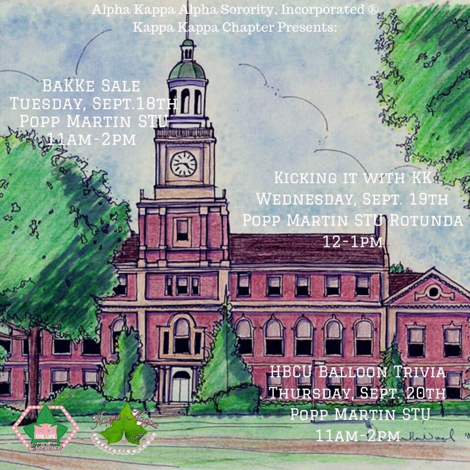 Over half of all African American professionals are graduates of HBCU’s. Help us celebrate black excellence by engaging in discussion about HBCU history at our tables this week! 💕💚