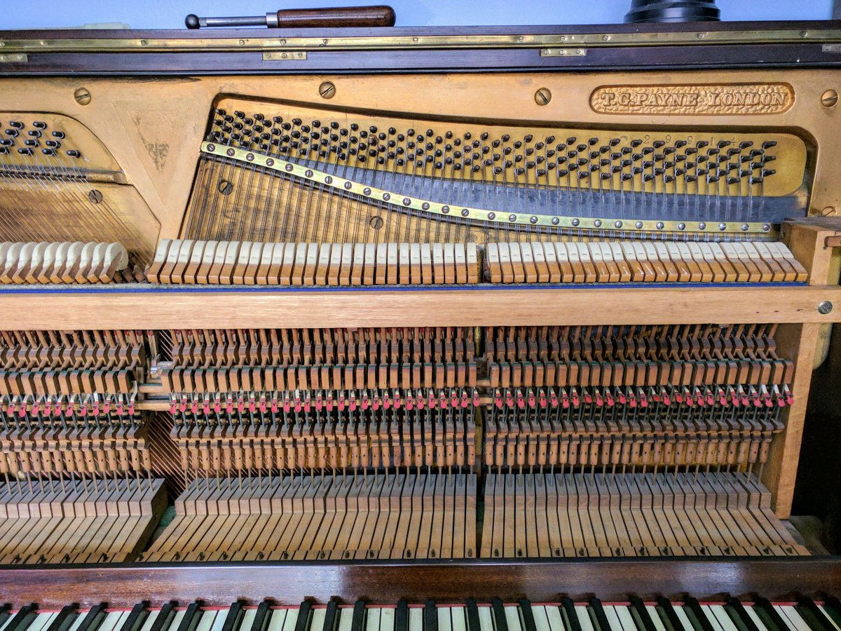 pianotunermjr's tweet image. Fine tuning a 'T G Payne' Upright Piano from the early 1920s in  Wednesbury West Midlands

For Piano Tuning Service visit:
matthewjamesrichards.co.uk 
#piano #pianohelp #pianist #pianotips #musicians #pianotuning #tuning #Wednesbury #WestMidlands #historical #History #antiques