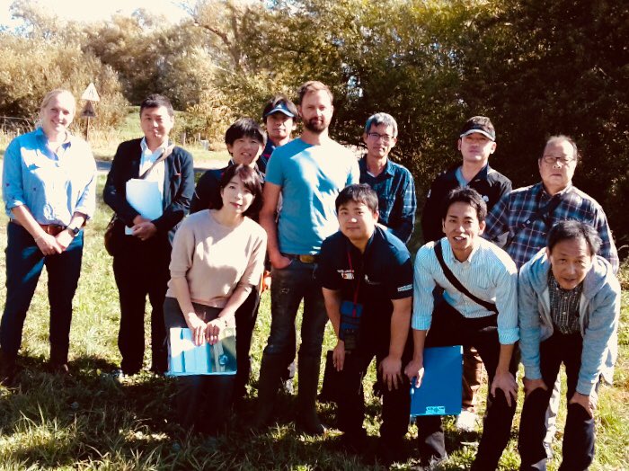 stabiliserdan's tweet image. Interesting morning last week with a Japanese government delegation of Ag advisers looking at sustainable beef production. We needed more time! #lotsofquestions #stabilisercattle #adas #beef #stabiliser