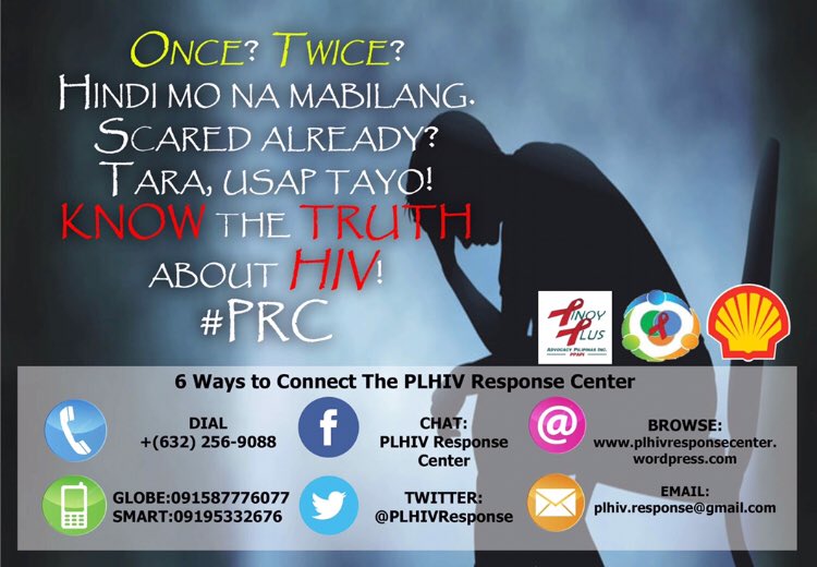 PLHIV Response Center is Open to serve you Monday to Friday from 8am to 8pm

For any ASSISTANCE, CLARIFICATIONS, ISSUES,
QUESTIONS or CONCERNS the PLHIV Response Center can give you answers.

#AskPRC