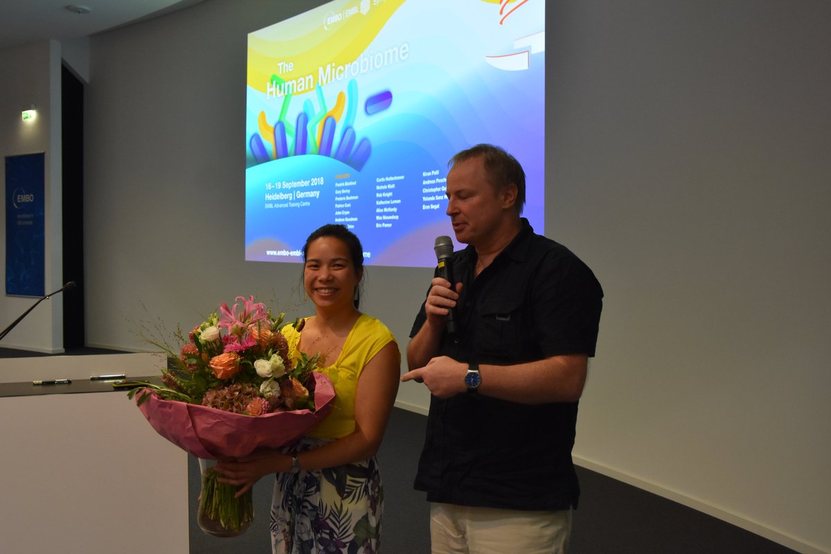 Poster Prizes and Closing Remarks. Thank you everyone who attended The Human Microbiome symposium! #EESmicrobiome #EMBLEvents