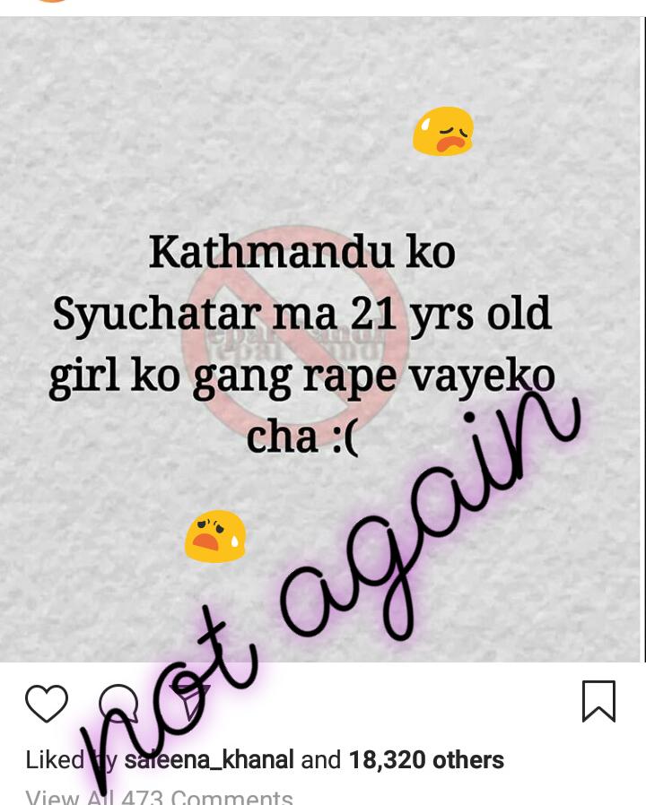 BnaGhimire's tweet photo. this may be a new reason not to have baby girl :( to any parents out there https://t.co/VCUG7z59BB